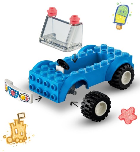 LEGO Friends Beach Buggy Fun 41725 4+