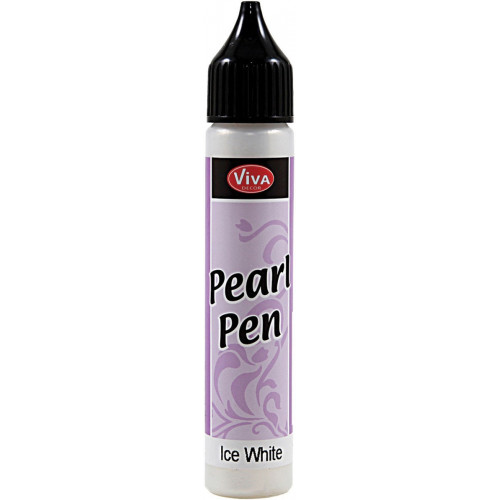 ЖИДКИЙ ЖЕМЧУГ Перленовая ручка Viva Decor Ice White Pearl
