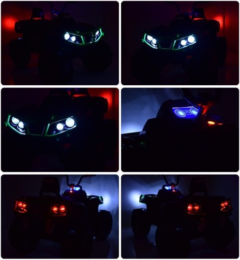QUAD MEGA BATTERY 4x4 ДЕТСКИЙ АМОРТИЗАТОР ДИСТАНЦИОННОГО УПРАВЛЕНИЯ