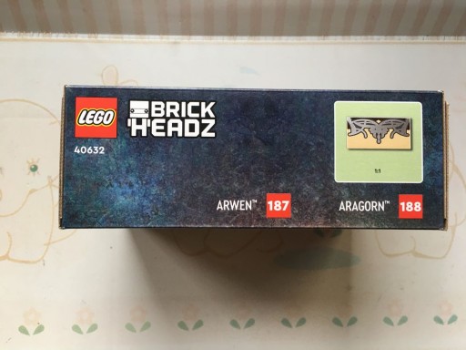 LEGO Brickheadz 40632 Арагорн и Арвен Властелин колец