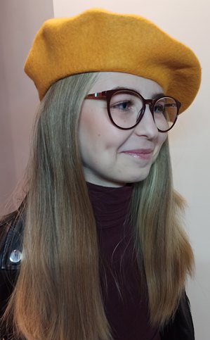 Классический шерстяной берет во французском стиле, ТЕМНЫЙ МЕЛАНЖ.