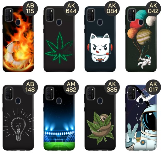 ETUI DO SAMSUNG GALAXY M21 WZORY DLA CHŁOPAKA OBUDOWA POKROWIEC CASE