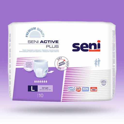 SENI Active Plus 3 Трусики большие впитывающие 8х10 шт.