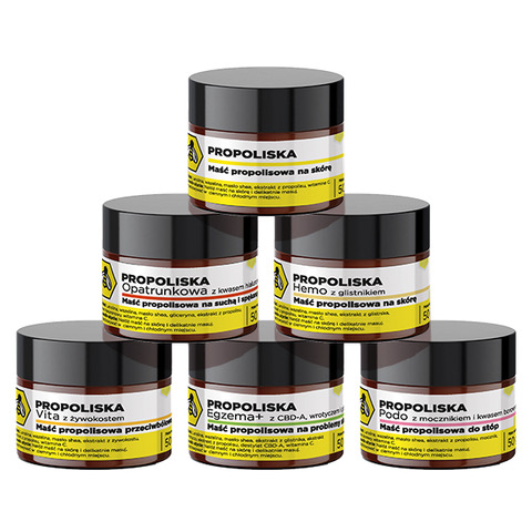 API Effect Propolis Ointment Проблемы с кожей, прыщи, зуд, 50 мл