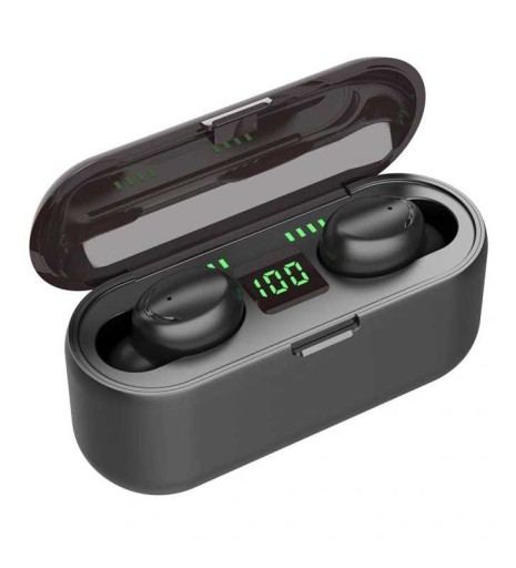 ВОДОНЕПРОНИЦАЕМЫЕ БЕСПРОВОДНЫЕ НАУШНИКИ С POWERBANK
