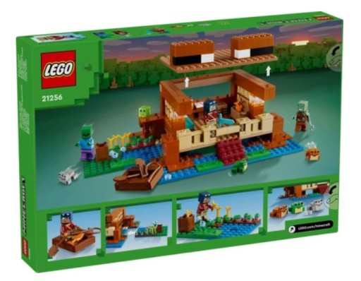 LEGO 21256 MINECRAFT - ДОМ ЛЯГУШКИ