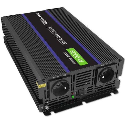 Преобразователь напряжения Monolith 6000 MS Wave | от 12 В до 230 В | 3000/6000 Вт |
