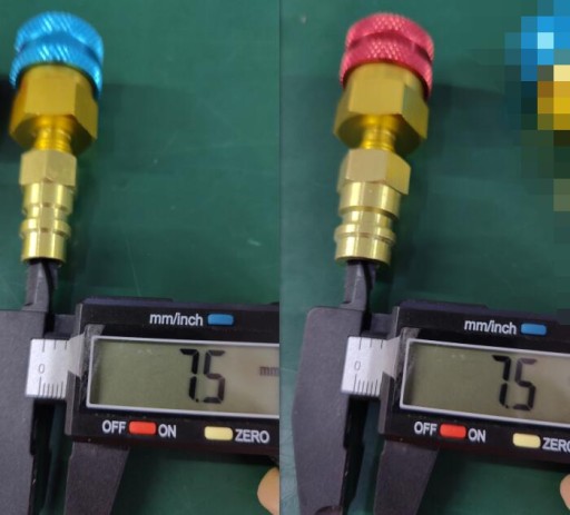 КОМПЛЕКТ ПЕРЕХОДНИКА Переходник клапана кондиционера R1234YF на R134A премиум-класса