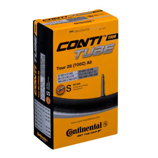 Dętka rowerowa Continental Tour 28x 1.5-1.75 (32-47mm) Wentyl Presta 42mm