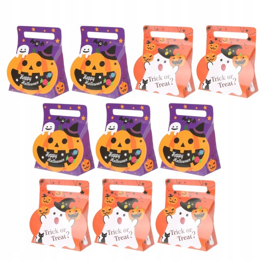 Trick Treat Torby Halloween Sweet 10 szt