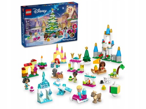 LEGO DISNEY Адвент-календарь Ариэль и Эльза Диснея LEGO Для девочек