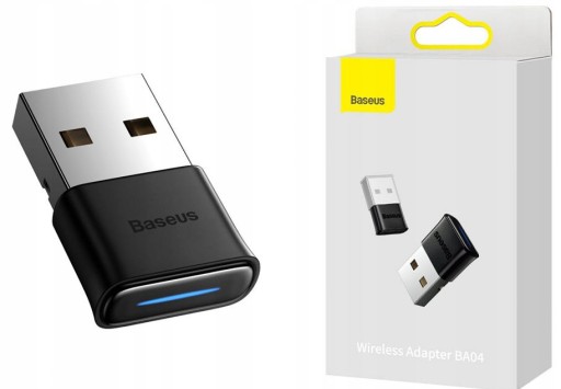 МИНИ-АДАПТЕР USB BLUETOOTH 5.1 ПРИЕМНИК BASEUS A2DP ПЕРЕДАТЧИК 7 УСТРОЙСТВ