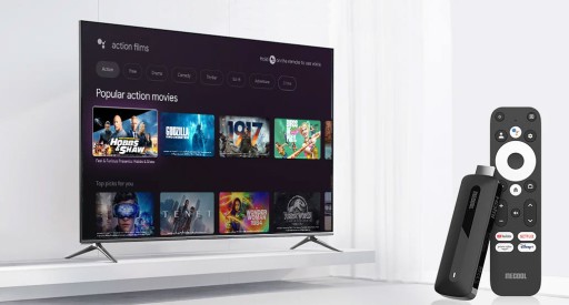 ODTWARZACZ MULTIMEDIALNY PRZYSTAWKA SMART STICK MECOOL KD3 GOOGLE TV 4K