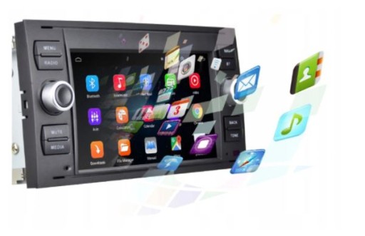 РАДИО 2DIN 2 ГБ GPS ANDROID Ford Mondeo S-max Focus C-MAX