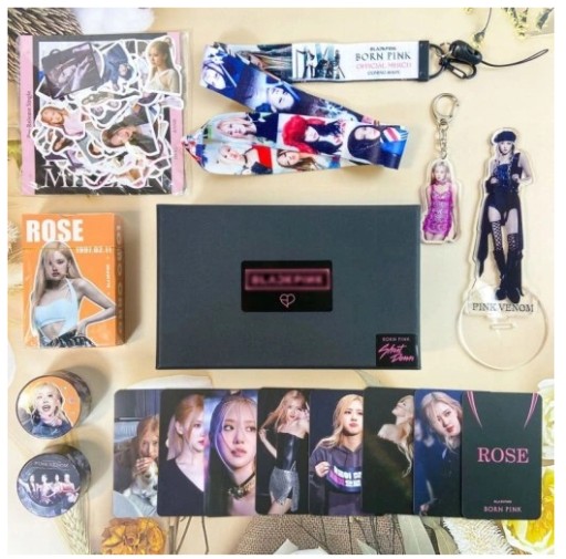 Подарочный набор Kpop BLACKPINK Lisa Jennie Rose Jisoo