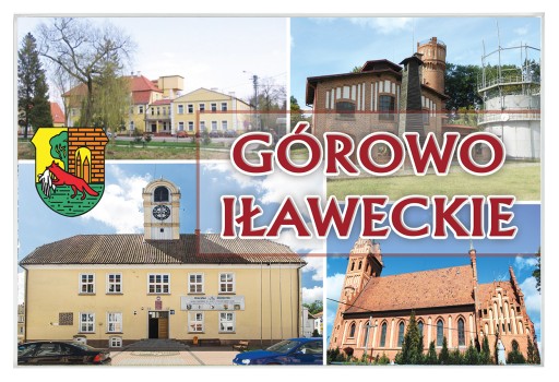 Городские магниты на холодильник - GÓROWO IŁAWECKIE