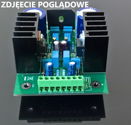 Печатная плата симметричного источника питания LM317 LM337 DIY