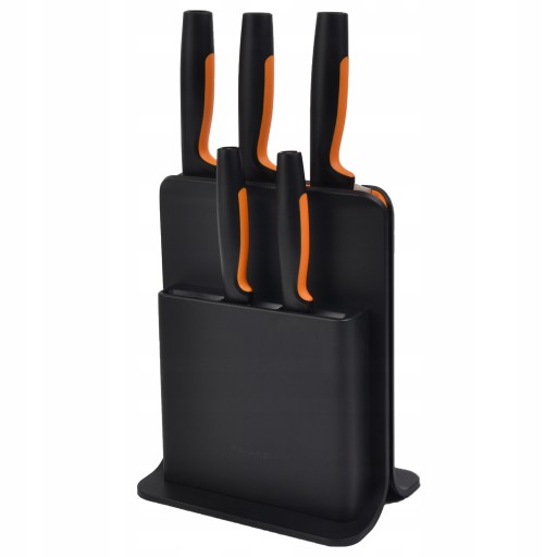 FISKARS FF Set Набор из 5 ножей в черном блоке