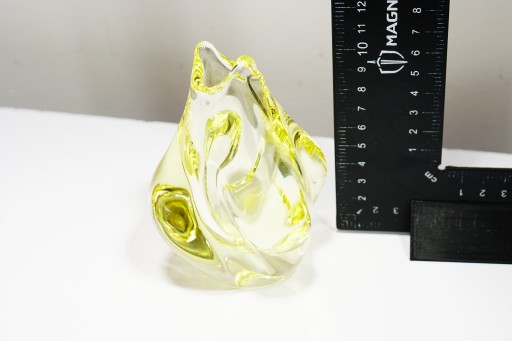 Цветная стеклянная ваза Bohemia Glass Design