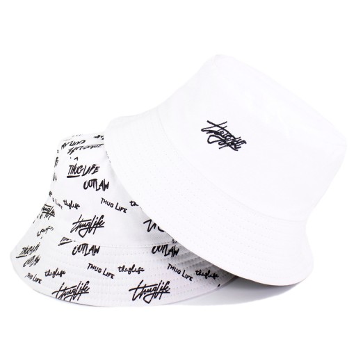 BUCKET HAT двухсторонняя рыбацкая шапка с надписью