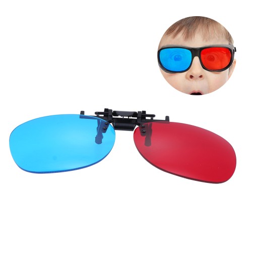 НОВАЯ КРАСНО-СИНЯЯ ПОДВЕСНАЯ ОЧКА ОЧКИ 3D ОЧКИ MYOP