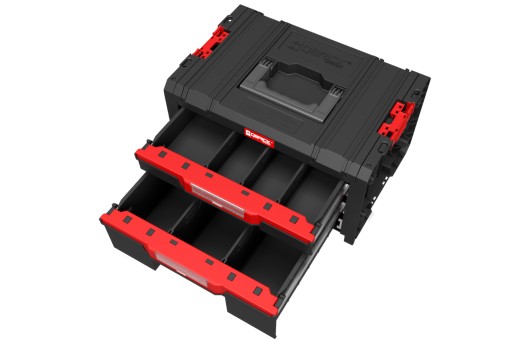 МОДУЛЬНЫЙ ЯЩИК ДЛЯ ИНСТРУМЕНТОВ С 2 ЯЩИКАМИ Qbrick System PRO Drawer 2.0 Basic