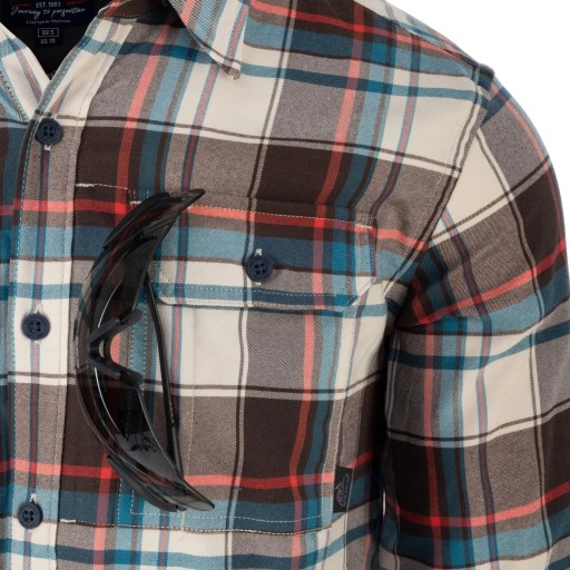 Мужская фланелевая рубашка в клетку HELIKON Casual Tactical Everyday XXL