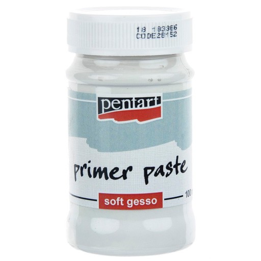 Gesso soft 100мл белая тональная основа - Pentart