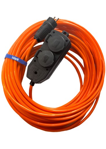 Przedłużacz H07BQ-F 3x2,5mm2 35m ROZGAŁĘŹNIK
