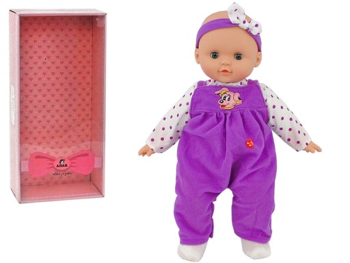 lalka BABY bobas BORN mówi ŚPIEWA prezent box nr35