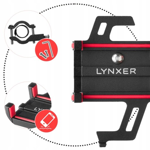 LYNXER 26939 держатель для велосипеда назначение: телефон