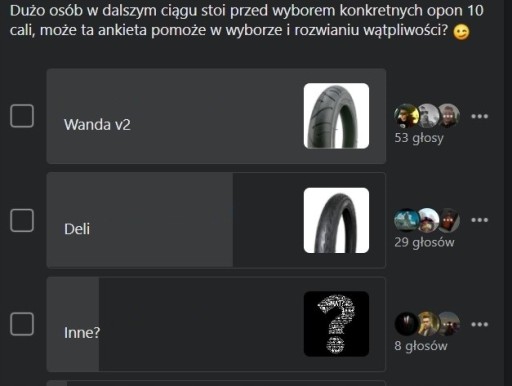 Full zestaw do konwersji hulajnogi Xiaomi na opony 10'' - WANDA 2