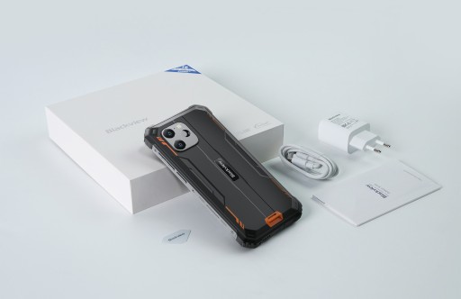 Смартфон BLACKVIEW BV8900 8/256 ГБ ОРАНЖЕВЫЙ, 10 000 мАч, IP69K, тепловизионная камера