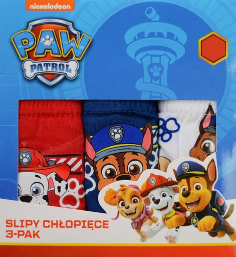 ТРИ КОМПЛЕКТА ТРИФОВ PAW PATROL для мальчиков 116/128 D028B