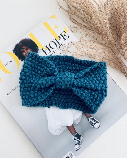 Opaska Handmade Niebieska* Różne Kolory #Hit#