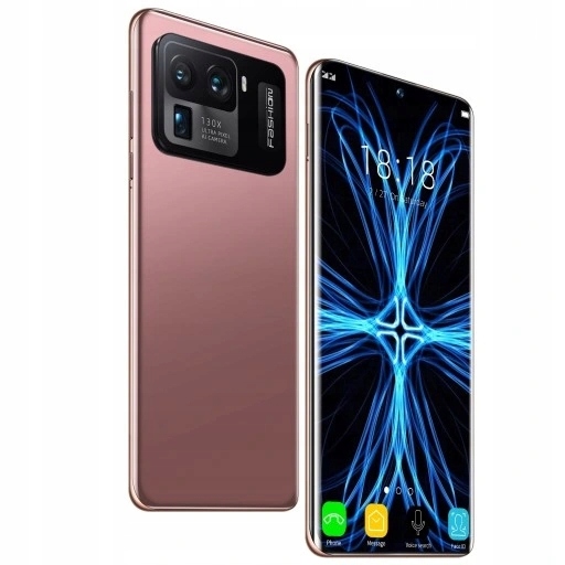 Смартфон M11 Galaxy с экраном 7,3 дюйма, 16 ГБ, 1T золотого цвета