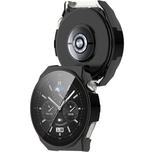 КОРПУС + ЗАКАЛЕННОЕ ЗАЩИТНОЕ СТЕКЛО 2в1 ДЛЯ HUAWEI WATCH GT 3 PRO 46MM