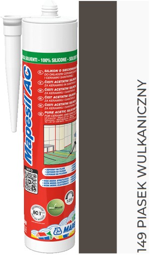 MAPEI Silikon Mapesil AC 149 PIASEK WULKANICZNY
