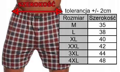 Шорты-боксеры свободные МУЖСКИЕ CORNETTE COMFORT 4 шт. - XL
