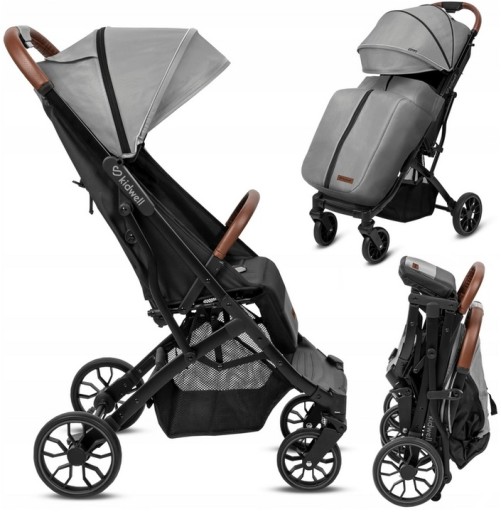 WÓZEK SPACEROWY SPACERÓWKA KIDWELL COLMER KOMPAKTOWY + OCIEPLACZ DO 22 KG