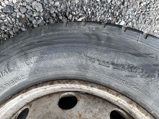 КОЛЕСА ДЛЯ ГРУЗОВИКОВ 265/70R19,5 143/141J MICHELIN XTA ДИСКИ 19,5 10 ОТВЕРСТИЙ