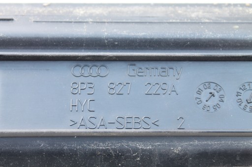 A3 8P 3D ПЕТЛЯ ВЕРХНЯЯ КРЫШКА 8P3827229A
