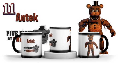 Волшебная кружка «Five Nights at Freddy’s» + имя