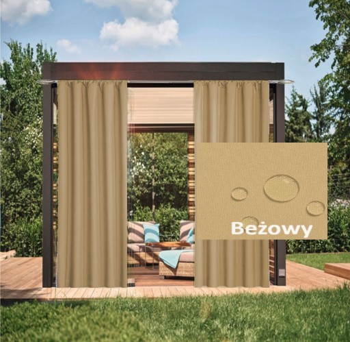 ZASŁONY OGRODOWE TAŚMA 155 X 240 ZASŁONA TARAS ALTANA