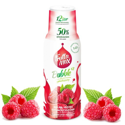 Сироп для газировки FruttaMax RASPBERRY карбонизатор 500 мл на 12 ЛИТРОВ