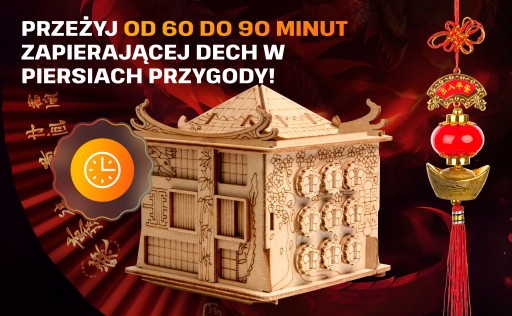 ESC WELT Dragon House - Деревянная 3D-шкатулка, квест для взрослых