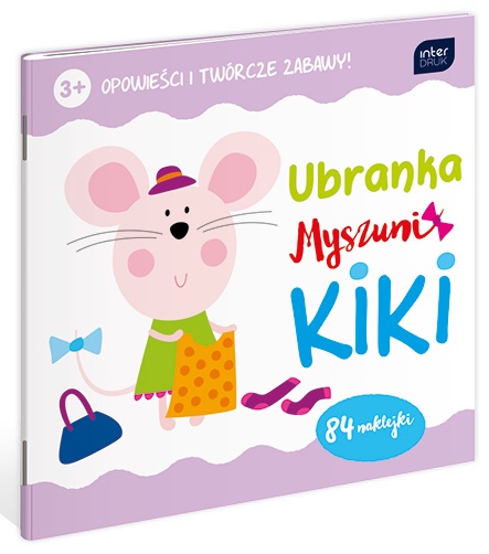 KOLOROWANKA INTERDRUK UBRANKA MYSZUNI KIKI