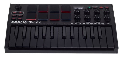 Akai MPK Mini MK3 Черная USB-клавиатура управления, 25 клавиш