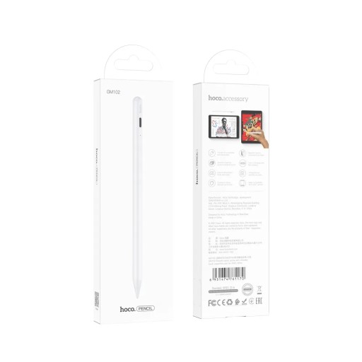 Активный емкостный стилус HOCO для планшета Stylus Streamer 140 мАч