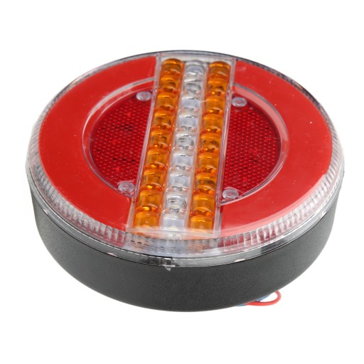 LED okrągłe światło tylne przyczepy 1200 lm stop